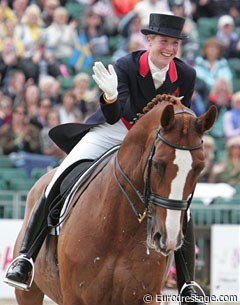 Laura Bechtolsheimer and Mistral Hojris had a great ride