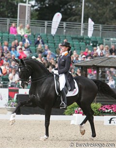 Anky van Grunsven and Salinero in the Grand Prix at the 2009 European Championships