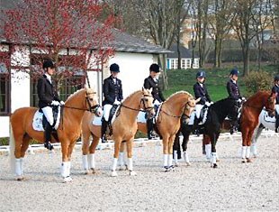 The price giving ceremony for the ponies in Kronberg
