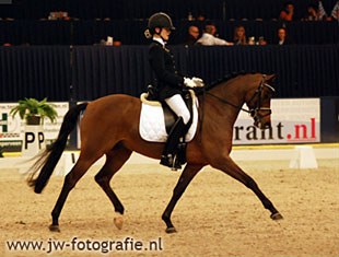 Dana van Lierop and Lord Champion at the 2009 CDI Zwolle :: Photo © JW Fotografie
