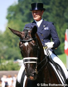 Australian Hayley Beresford on Ferra (by Ferro) competed in Eggenwil but took no part in the Swiss Dressage Championships