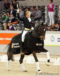 Matthias Alexander Rath and Sterntaler Unicef win the CDI Grand Prix at the 2010 World Cup Finals :: Photo © Astrid Appels
