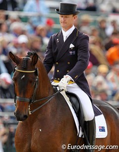 Brett Parbery and Victory Salute at the 2010 World Equestrian Games :: Photo © Astrid Appels