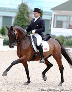Todd Flettrich and Otto at the 2011 CDIO Aachen :: Photo © Astrid Appels