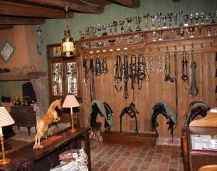 The tack room