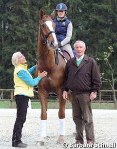 Linda Tellington-Jones held a clinic at Anabel and Klaus Balkenhol's stable in Rosendahl :: Photo © Barbara Schnell