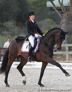 Nora Motwurf and Milan at the 2011 Sunshine Tour :: Photo © Astrid Appels