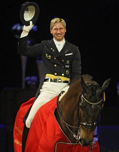Patrik Kittel and Carol & Sandy Oatley's Toy Story win the 2011 World Cup Qualifier in Stockholm :: Photo © Ronald Thunholm