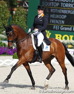 Lotje Schoots and Torricelli at the 2012 CDIO Aachen :: Photo © Astrid Appels