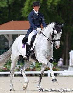 Santorini Hit at the 2012 CDI Compiegne in France :: Photo © Astrid Appels
