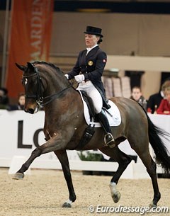 Norwegian Cathrine Rasmussen on the gorgeous Westfalian mare Shania (by Show Star x Dream of Glory)