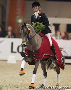 Sanne Vos and Champ of Class win big at the 2012 CDI Drachten :: Photo © Astrid Appels