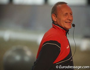 Dutch gymnastics coach Tjalling van den Berg