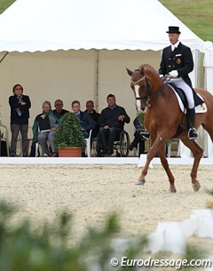 At the 2012 CDI Leudelange a judges' course took place for Belgian level 4 judges supervised by Mariette Withages
