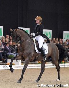 Isabell Werth and Don Johnson at the 2012 CDN Munster :: Photo © Barbara Schnell