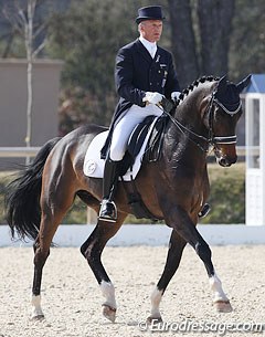 Pierre Subileau and Talitie at the 2012 CDI Vidauban :: Photo © Astrid Appels