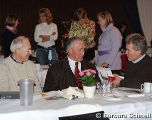 Peter Kreinberg chats with Klaus Balkenhol and Gerd Heuschmann