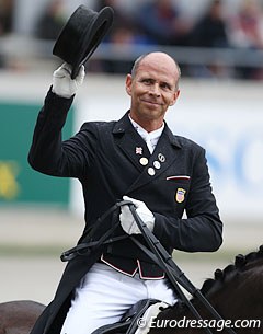 Steffen Peters continues to be a crowd favourite in Aachen