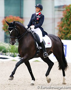 Anna Ross Davies on Pegasus MK at the 2013 CDIO Aachen :: Photo © Astrid Appels