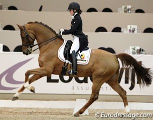 Former Belgian pony team rider Charlotte Defalque made her international show come back, now at Junior riders level with the 7-year old Botticelli (by Vivaldi x Koss)