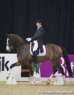 Wim Verwimp on the KWPN bred Wallstreet (by Lupicor x Goodtimes)