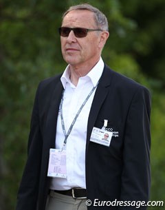 Hans Schougaard, president of the FEI veterinary committee at the 2013 European Championships