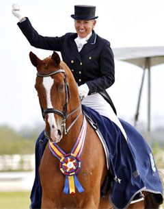 Mette Rosencrantz and Finally win the Grand Prix Special at the 2013 Palm Beach Dressage Derby