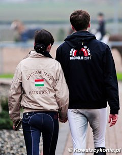 A Hungarian-Polish couple