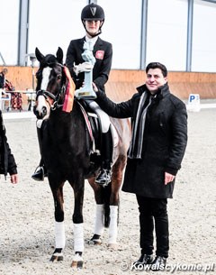 Polish pony rider Natalia Wojtaszek on Deinhard S