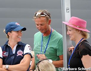 Charlotte Dujardin, Carl Hester and Roly Luard