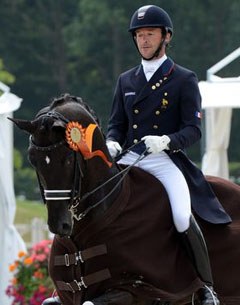 Marc Boblet and Deauville at the 2014 CDI Deauville