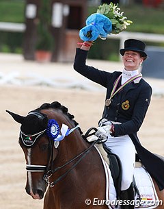Jorinde Verwimp is the first young rider ever to achieve an individual medal for Belgium at a European Young Rider Championship