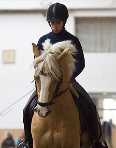Pony rider Benedek Pachl on Macciato