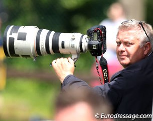 Belgian equestrian photographer and 2013 Silver Camera Award winner Dirk Caremans