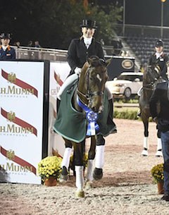 Isabell Werth and El Santo win the 2014 Central Park Dressage Challenge