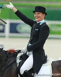 Janette Bouman, Dutch born but riding for Kazachstan