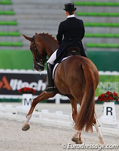 Definitely an individual medal contender but sadly withdrawn from WEG: Isabell Werth and Bela Rose