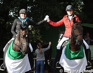 German junior team riders Anna Christina Abbelen and Jessica Krieg will be moving to the young riders division in 2015