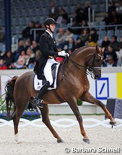 Sönke Rothenberger and Favourit at the 2015 CDI Aachen :: Photo © Barbara Schnell