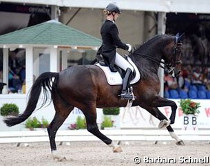 German young rider team member Claire Averkorn on Condio B