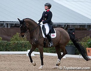 Fiona Bigwood and Atterupgaards Orthilia at the 2015 CDI Barcelona :: Photo © Top Iberian