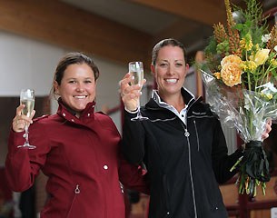 Friends and business partners, Emma Blundell and Charlotte Dujardin