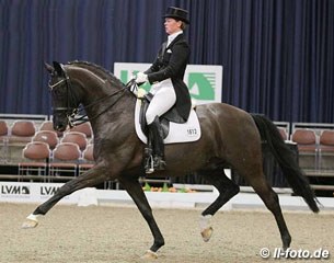 Kira Wulferding and Silver Black (by Sandro Hit x Donnerhall x Classiker) were the runners-up in the small tour