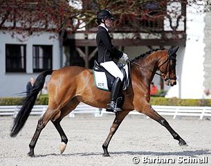 Luise Ostermann and Equestricons Lord Champion