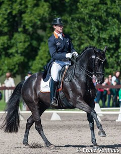 Bret Parbery and DP Weltmieser win the 2015 CDI Sydney Grand Prix :: Photo © Franz Venhaus