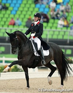 Fiona Bigwood and Atterupgaards Orthilia at the 2016 Olympic Games in Rio :: Photo © Astrid Appels