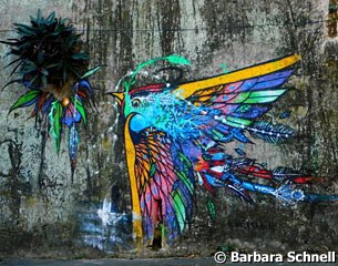 Incredible graffiti can be found all over Rio
