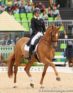 Valentina Truppa and Chablis represented Italy at the 2016 Olympic Games in Rio de Janeiro, Brazil :: Photo © Astrid Appels