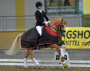 German pony rider Tabea Schroer on Danilo