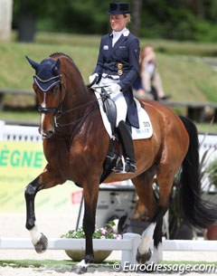 Helen Langehanenberg and Suppenkasper at the 2017 CDIO Compiegne :: Photo © Astrid Appels